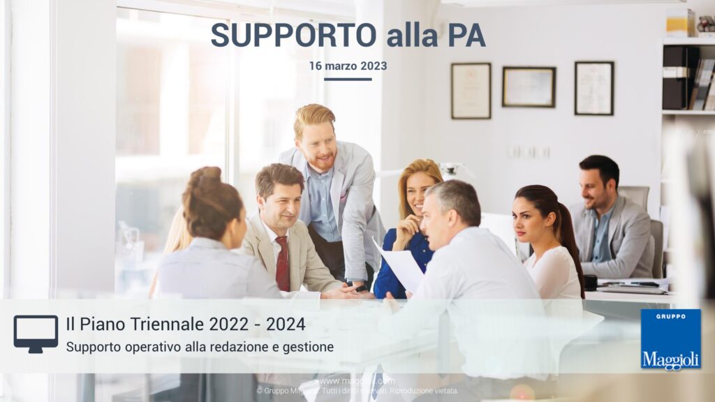 Il Piano Triennale Per Linformatica 2022 2024 Assistenza Clienti Maggioli